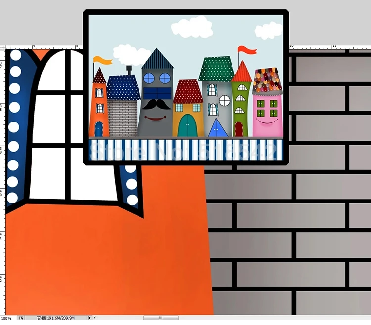 Мультфильм замок пользовательские 3D фото обои для детей Детская комната детская комната спальня стены украшения дома Papier Peint росписи 3D