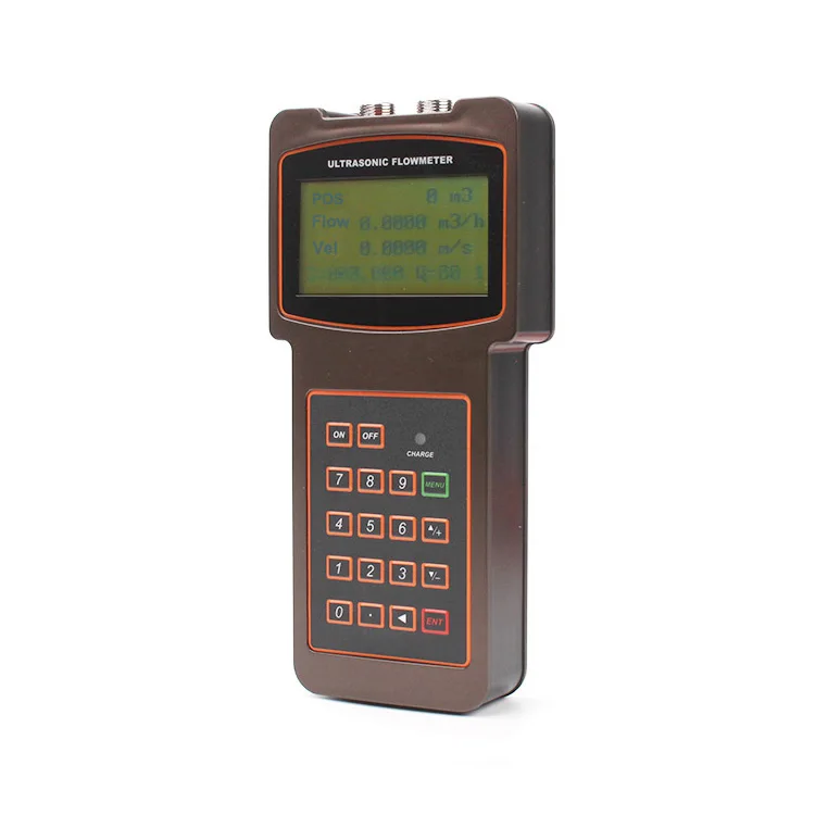 

Portable digital ultrasonic flowmeter / flow meter/water meter with the function of print handheld water