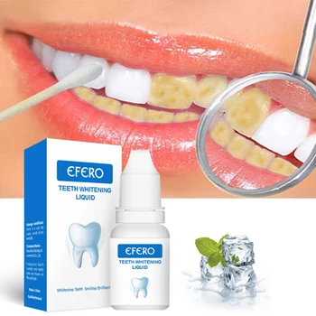 

EFERO Teeth Whitening Serum Gel Dental Oral Hygiene Effective Remove Stains Plaque Teeth Cleaning Essence Dental Care Toothpaste