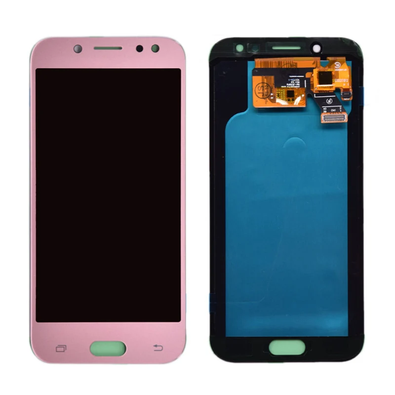 100% супер Amoled ЖК дисплей для Samsung Galaxy J5 2017 J530 J530F AMOLED сенсорный экран дигитайзер в