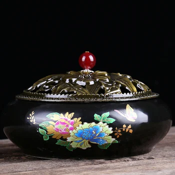 

20 Style Large Incense Burner for Coil/Sticks/Cones Incense Buddhist India Sandalwood mosquito repellent incense Ceramic Censer