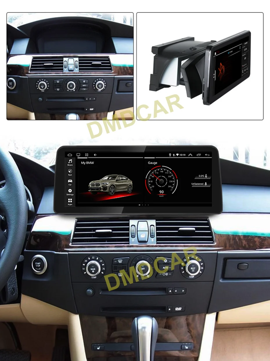 car dvd video player 8.8" /12.5" 8Core 8G+128G Android 11 Car Multimedia Player GPS Radio for BMW 5 Series E60 E61 E62 E63 3 Series E90 E91 CCC/CIC best dvd player for car