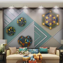 Современные Геометрические Обои для рабочего стола на заказ