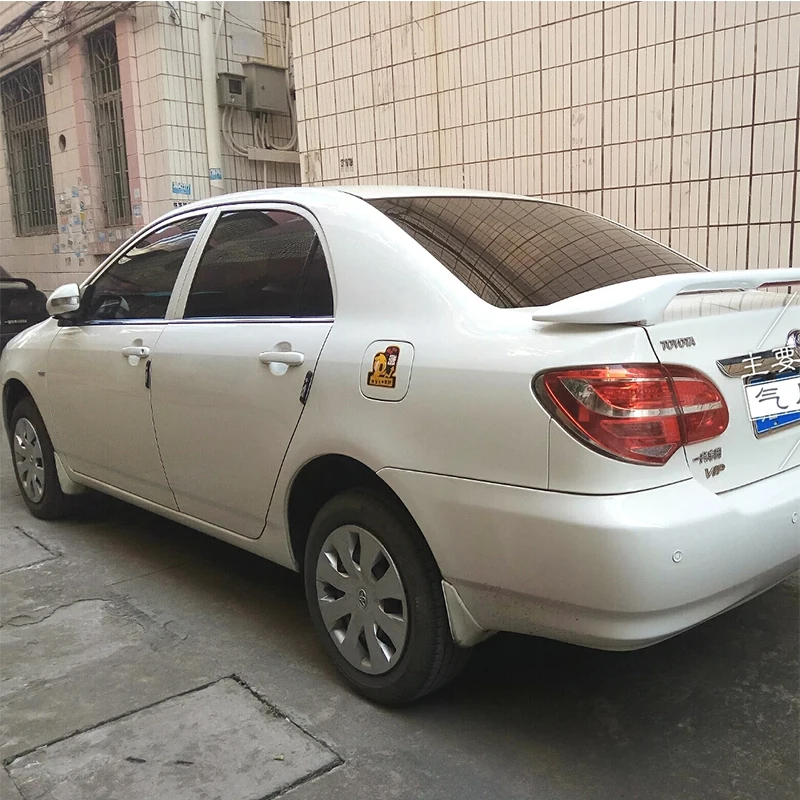 Золотая Модель стоп сигнала для Toyota Corolla 2006 2015 года спойлер заднего багажника