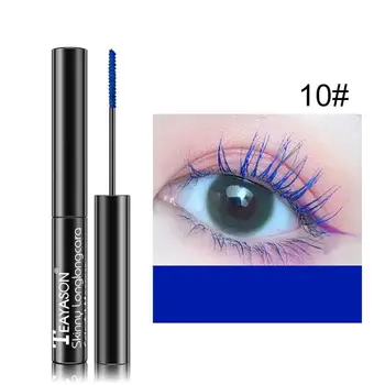 

Brand Colorful Mascara Makeup 4D Silk Fiber Lash Mascara Waterproof 3d Mascara Extension Thick Long Curling Eyelash TSLM1