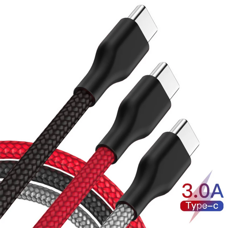 3A usb type C кабель провод для быстрой зарядки для huawei P10 P20 mate 9 Pro Mi6 телефон зарядное устройство синхронизации данных кабели для Samsung S8 S9