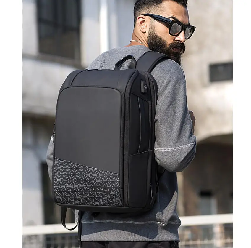 

KAKA 15.6 inch Men Backpack Business Shoulder Bag Rucksack Laptop Backpack 50L large capacity Oxford Waterproof Men Travel Bag