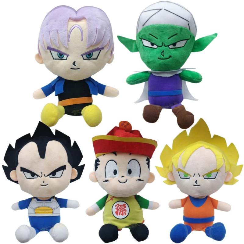 Muñeco de peluche de Dragon Ball para niños, juguete suave de 30CM, Son Goku,  Son Gohan, Vegeta, Piccolo, Super Saiyan|Cine y TV| - AliExpress