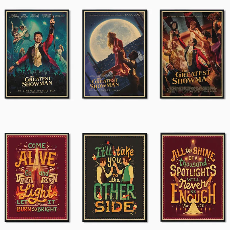 Плакат хёга Джекмана из крафт-бумаги для украшения дома | Дом и сад