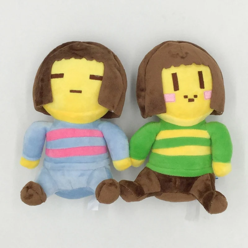 Кукла Sans Frisk Chara мягкая мультяшная игрушка Undertale плюшевая подарок для детей на