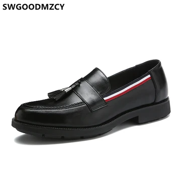 

Wedding Dress Shoes Men Formal Evening Dress Italian Brand Loafers Men Official Shoes Coiffeur Luxury Men Shoes Leather Ayakkabi