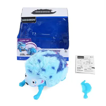 

Electronic Pet Baby Toys Whirl Interactive Hedgehog with Multi-modes Lights & Sounds Touch with Hedgehog Rolling Induction Toys