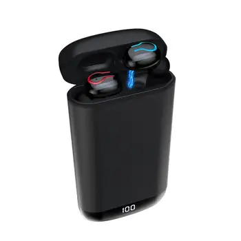 

Bluetooth Earphones Q66 TWS Wireless Earbuds V5.0 Sound 6000mAh Power Bank Wireless Earphones Wireless Earbuds