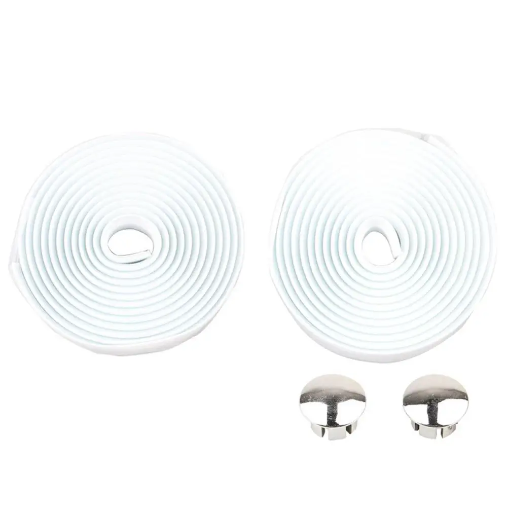 WH Велосипедные дорожные ручки, велосипедные амортизирующие ручки, наклейки, пленка для проектора, водонепроницаемые, прочные Предупреждение ющие, защитные аксессуары для велосипеда - Цвет: WH
