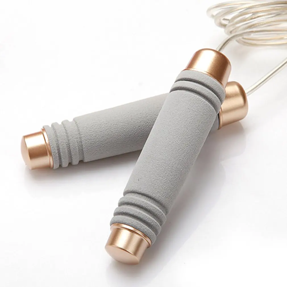 

Weight-Bearing Wire Rope Skipping Male And Female Female Adult Fitness Sports Children Pupils Jumping Rope God Test Rope