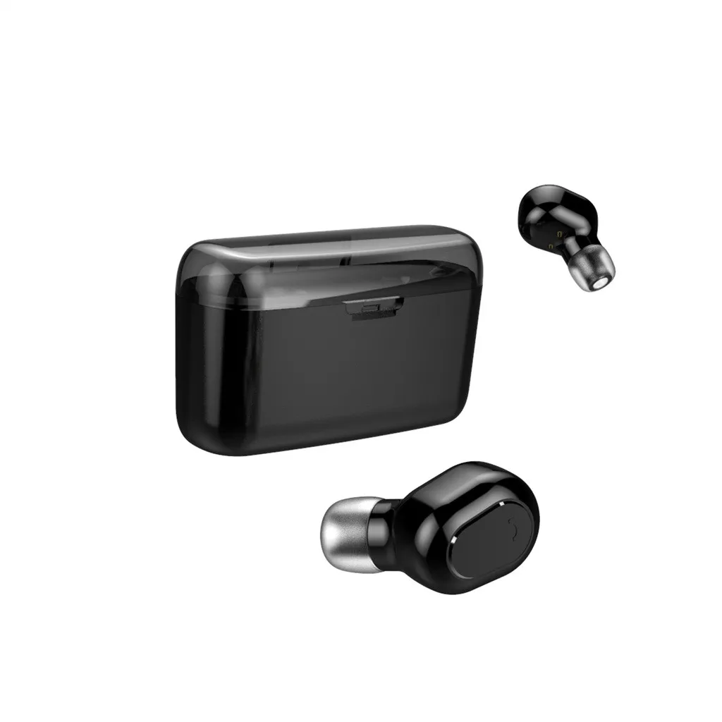 50# Bluetooth наушники мини TWS 5,0 Беспроводные наушники с зарядным устройством Спортивная гарнитура с зарядным устройством светодиодный дисплей