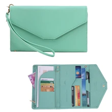 Дорожный Держатель для паспорта, складная сумочка, кошелек, модный, бизнес карта, мягкая обложка для паспорта, Складная Сумочка, женская, тонкий браслет