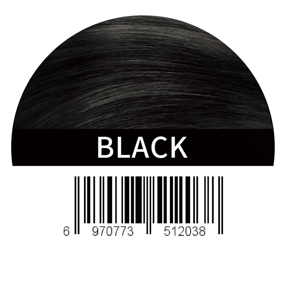 Black Authentische 1 Flasche кератином выпадения волос волокна 25 г оптимизатор волос плотная органического роста волос порошок выпадения волос - Цвет: Black