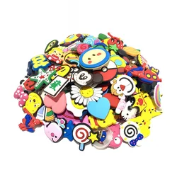 30pcs Random Croc Shoe Charms for Clog Shoes Decorations Wristband Bracelet Christmas gift