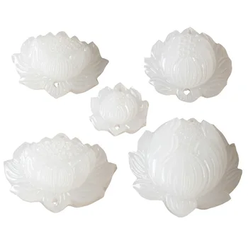 

Natural Carved Afghan White Jade Pendant,Popular jewelry Gift