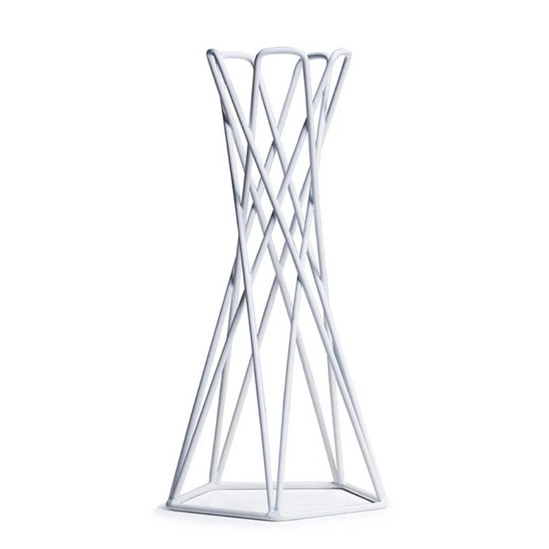 P82C Nordic Style Air Plant Holder Metal Flower Pot Stand Geometric Iron Tillandsia Holder Table Home Garden Ornaments Home plant stand