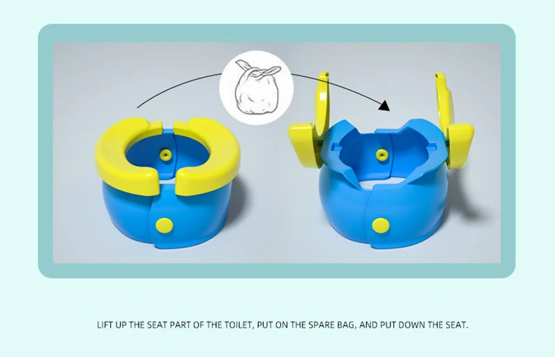 Новое поступление Портативный Детский горшок детские складные ночные горшки фолдавей унитаз-писуар обучающее сиденье путешествия горшок кольца для детей