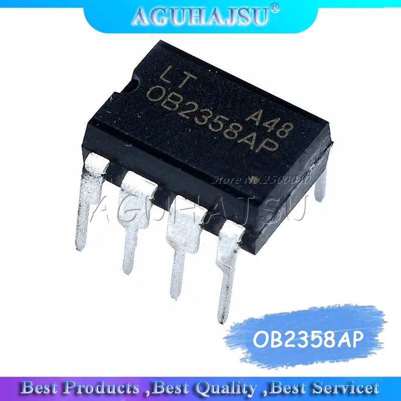 10 шт./лот OB2358AP OB2358 2358 DIP-8 | Электронные компоненты и принадлежности