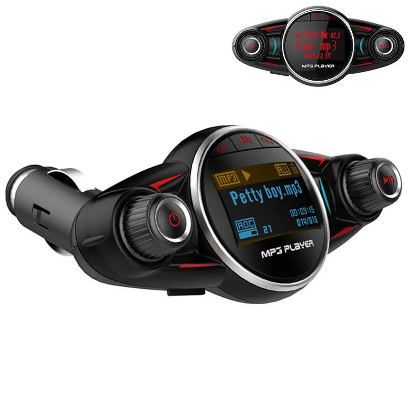 Автомобильный MP3-плеер беспроводной Bluetooth FM-передатчик автомобильный комплект 5 В