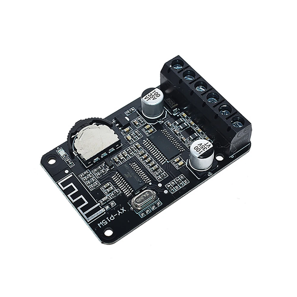 

10W/15W/20W Stereo Bluetooth Power Amplifier Board 12V/24V High Power Digital Amplifier Module XY-P15W