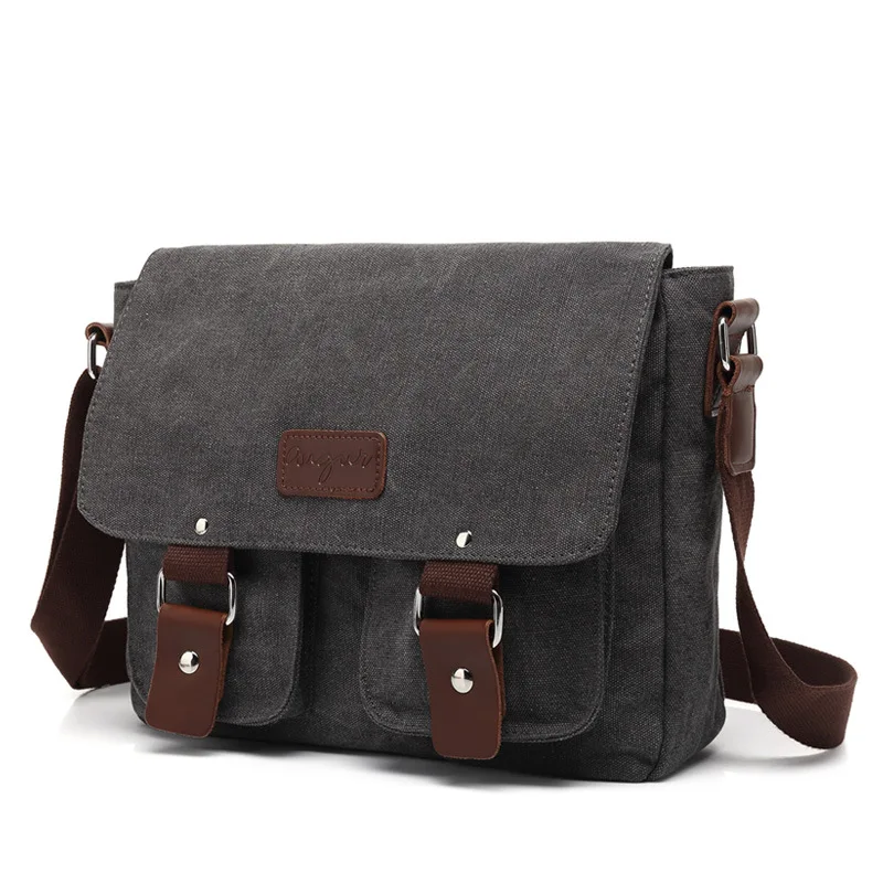canvas messenger bag purse