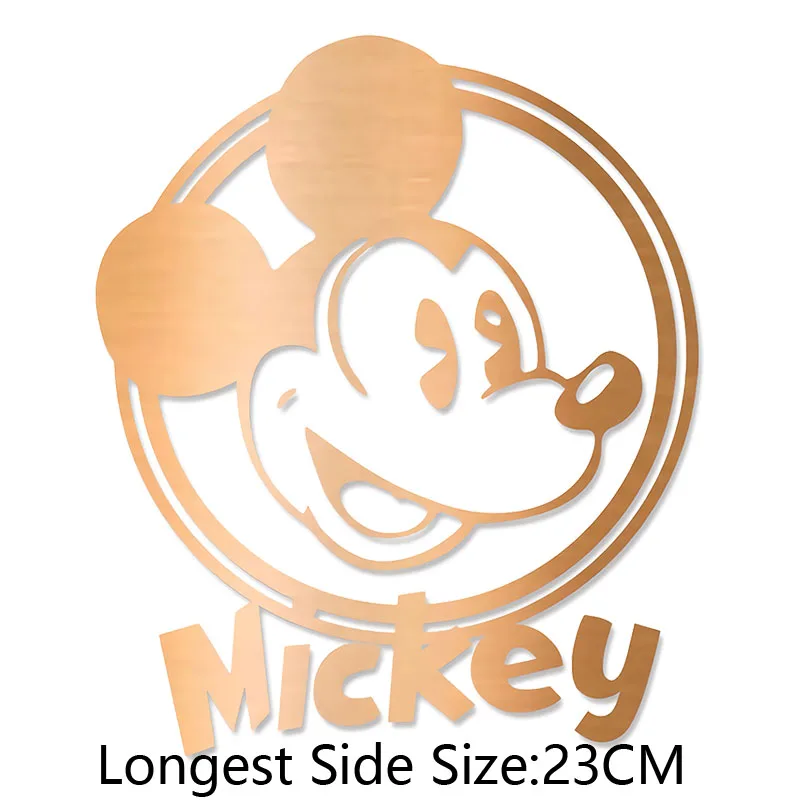 Disney Mickey Minnie Mouse Fusible Patch Stickers for Clothing