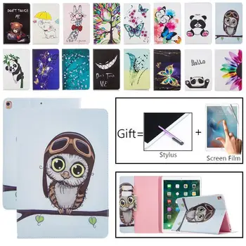 

Case For IPad 10.2 Inch 2019 Case Tablet Cover Smart Stand TPU Case For iPad 7 7th Generation 10.2" A2200 A2198 Cartoon Fundas