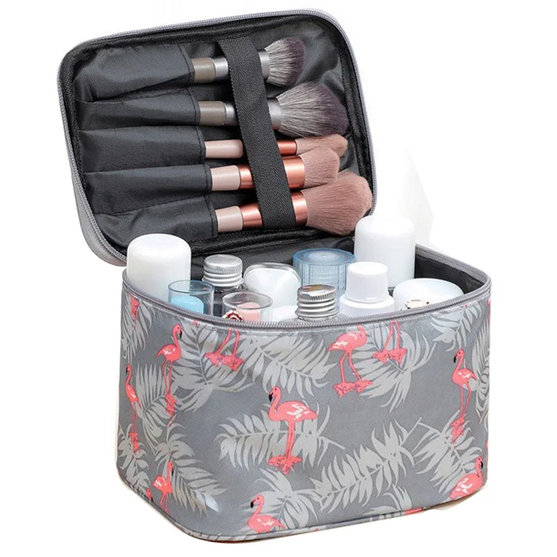 Flamingo Cosmetic Bags Travel Storage Makeup Bag Case Organizers ToiletryWash Toilet Box ZDH51 2