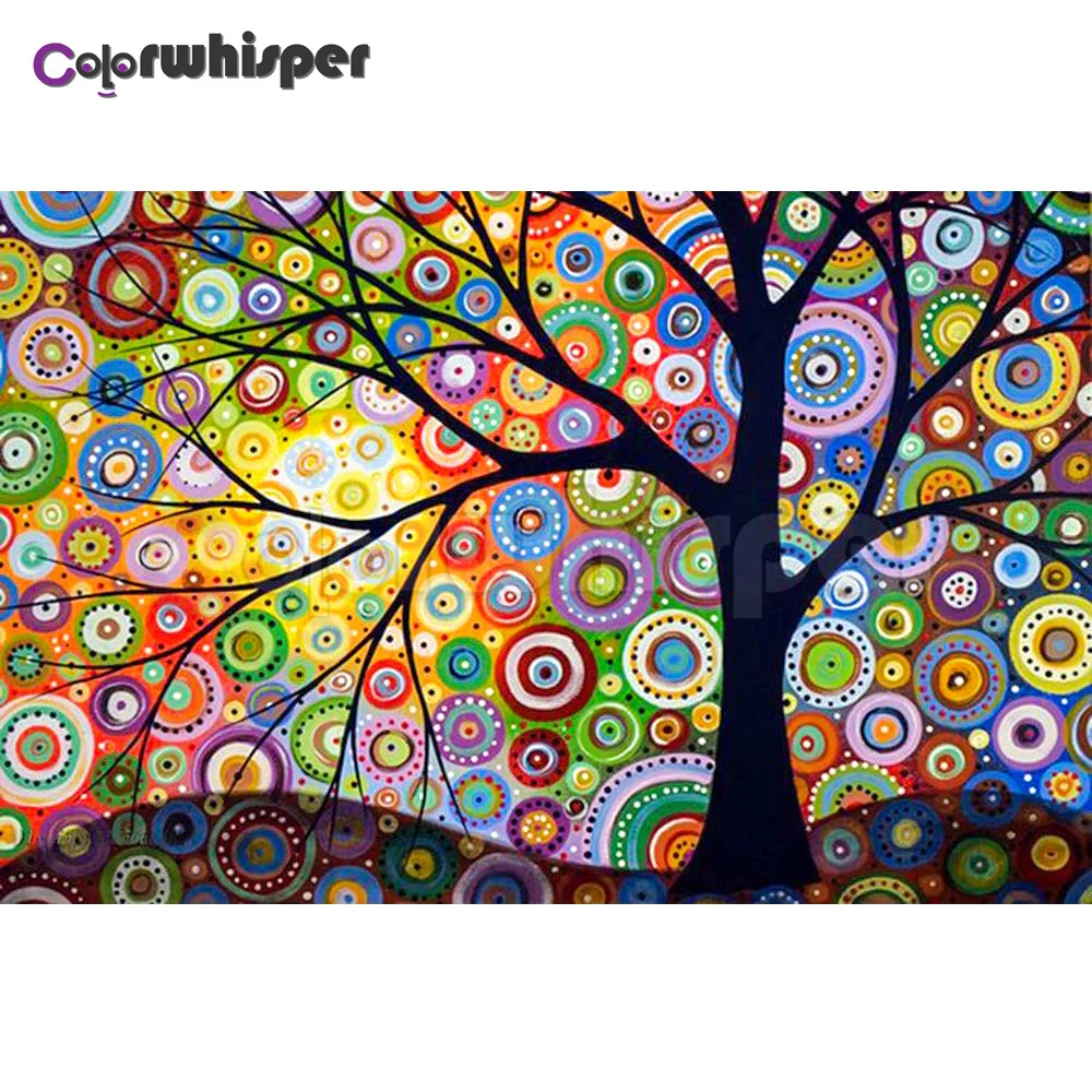 

Diamond Painting Full Square/Round Drill Cartoon Tree 5D Daimond Painting Embroidery Cross Stitch Mosaic Crystal Picture Z1452