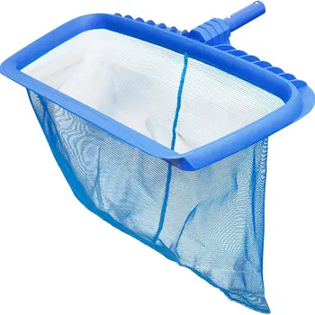 

1pc Blue Pool Cleaning Net Professional Tool Salvage Net Mesh Pool Skimmer Leaf Catcher Bag Swimming Pool Cleaner Accessories