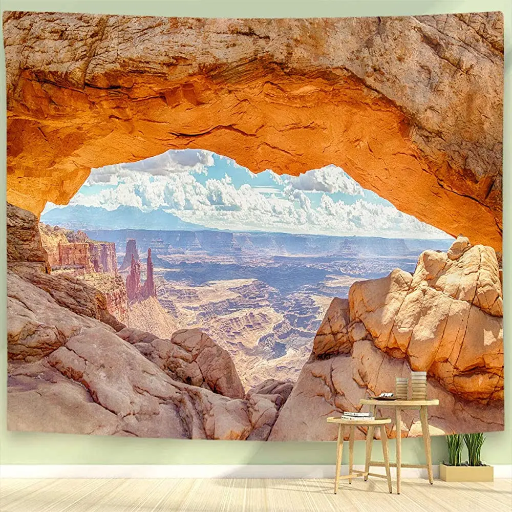 BEIVIVI USA Tapestry, Art Tapestry Wall Hanging,Mesa Arch at Sunrise  Canyonlands National Park Utah USA,Wide Wall Hanging|Decorative Tapestries|  - AliExpress
