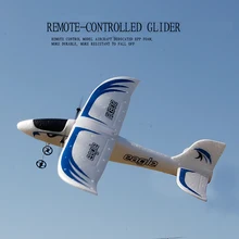

2022 Beginner RC Glider Airplane UAV Kit Plane 2.4G Remote Control Aircraft Battery Rechargeable EPP-Foam Fly Bird New Year Toy