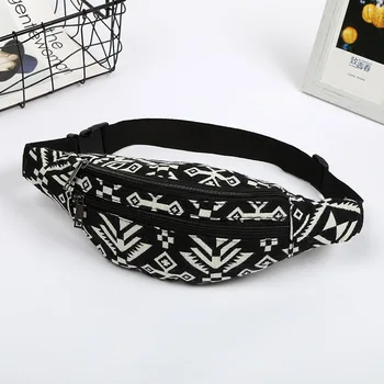 

Heuptas Sac Banane Fanny Pack For Women Heuptasje Banano De Cintura Bumbag Waist Bags Designer Geometric Canvas Fannypack K074