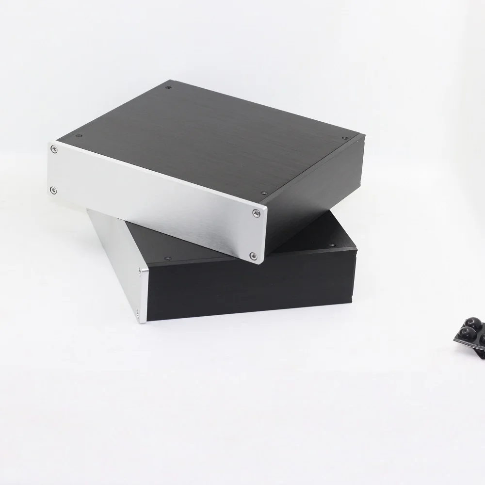

Корпус усилителя DAC W220 H52 L191, алюминиевый корпус, источник питания, корпус для наушников, декодер