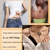 Sexy woman fashion chest stickers waist stickers clavicle tattoo stickers sexy scar waterproof sexy tattoo stickers