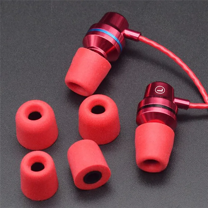 5pairs different colors soft foam ear plugs sleep  prevention noise reduction E! 