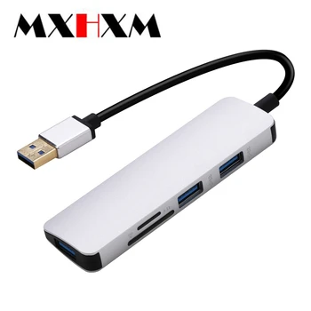 

New Usb3.0 notebook card reader HUB hub USB multifunction splitter/converter/distributor