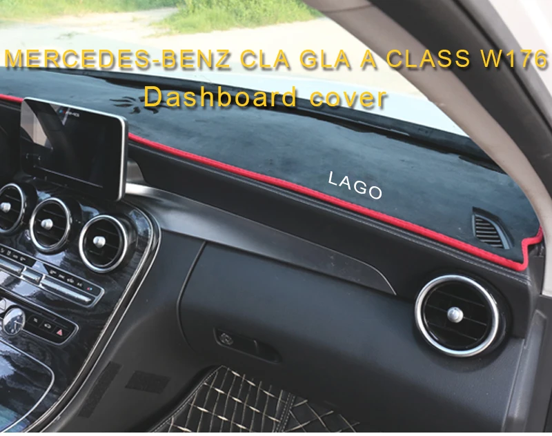 CarManGo для Mercedes Benz A Class GLA CLA W176 автомобильный стайлинг приборной панели крышка солнцезащитный коврик подушка чехол интерьерные аксессуары