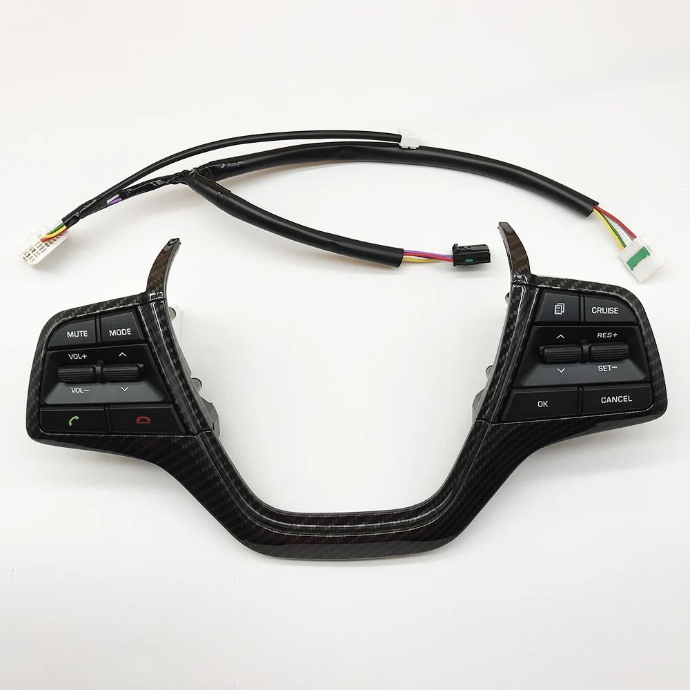 Оригинальные новые кнопки рулевого колеса для hyundai Elantra 1.6L громкость канала телефона круиз Кнопка контроллера переключатель автомобильный Стайлинг