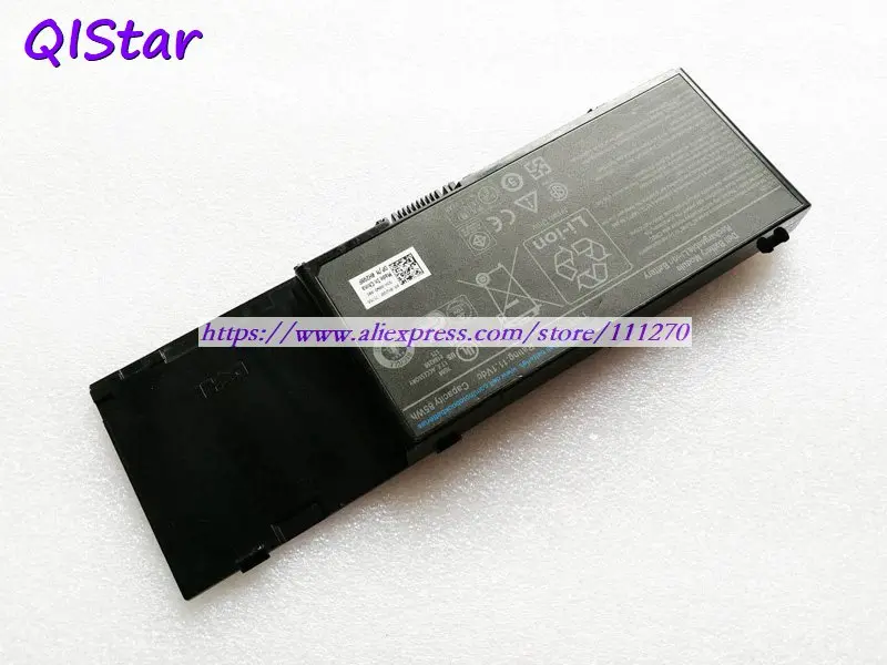 QISTAR 11,1 V 85Wh подлинный C565C KR854 8M039 Аккумулятор для ноутбука Dell Precision M6400