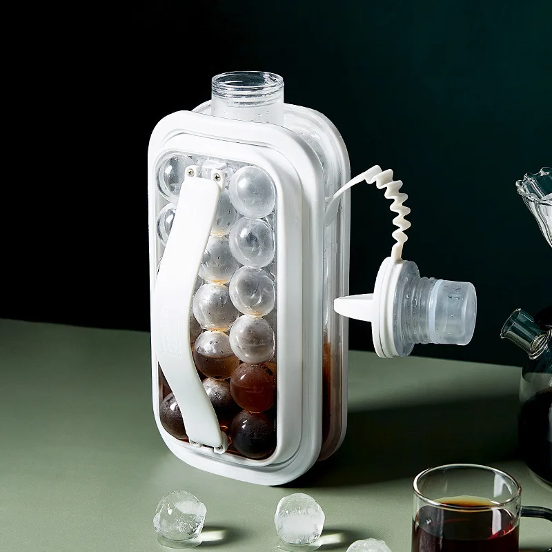 Портативный 2 в 1 складной чайник для льда, силиконовая форма для вина, кубика льда, чайник, контейнер для хоккея|Емкости для мороженого|   | АлиЭкспресс