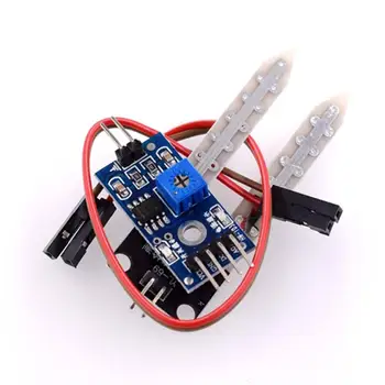 

Smart Electronics Soil Moisture Hygrometer Detection Humidity Sensor Module PCB for Arduino Development Board Microfiber ACEHE