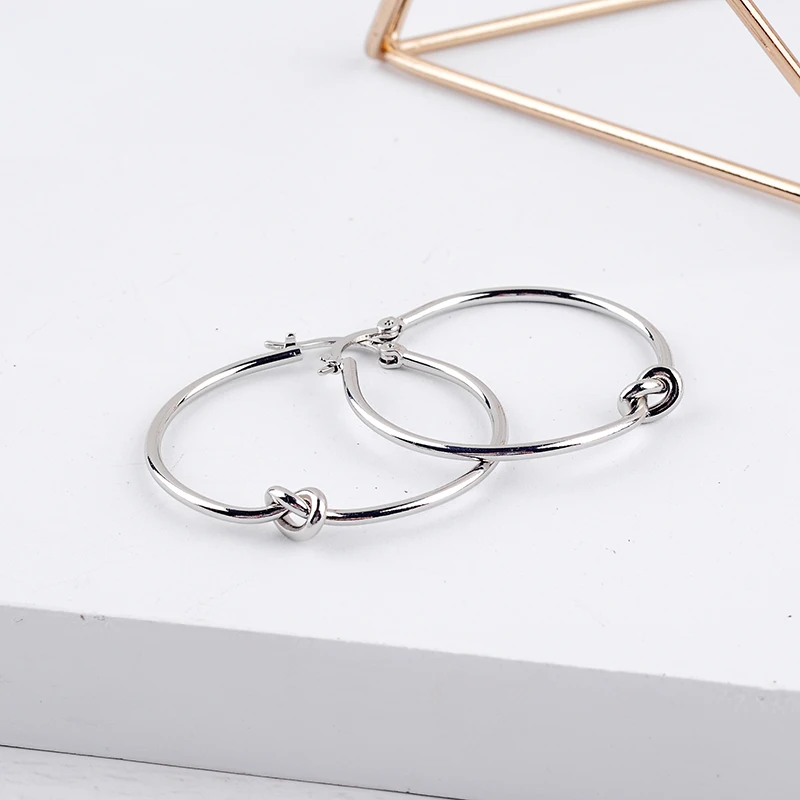 

Hot Sale Fashion Jewelry Simple Round Circle Earrings For Women Girl Charm Sexy Earring Accessories Wholesale Custom