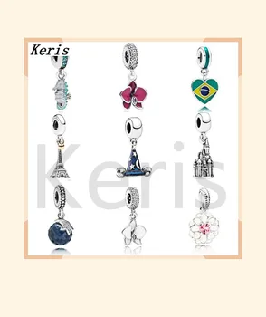 

High Quality Reproduction 1:1 100%925 Pure Silver New Style Hat Pendant DIY Bracelet String Beads Free Postage