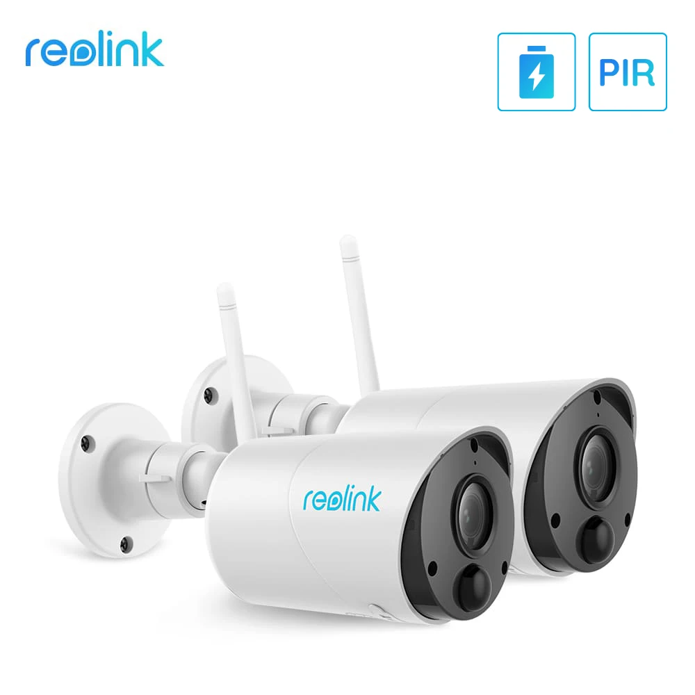 Reolink Argus Eco 2 Упаковка IP камера наружная беспроводная безопасности Full HD 1080p